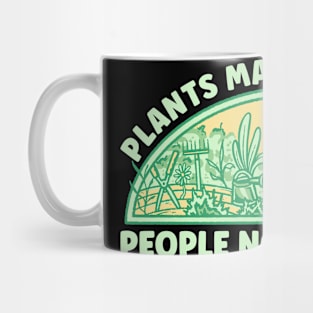 Plants Make Me Happy Garden Mug